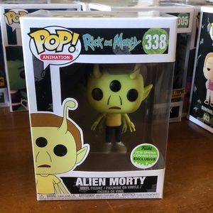 FUNKO POP! Alien Morty #338 from Rick and Morty